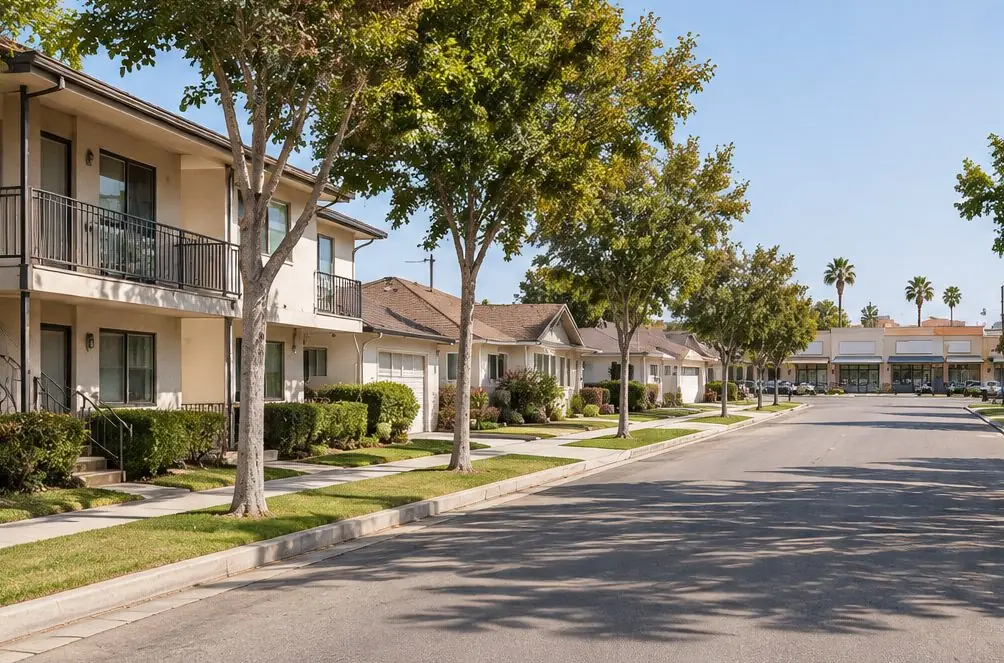 Illustration: a wall-mounted TV in a typical Palma Vista and El Dorado home